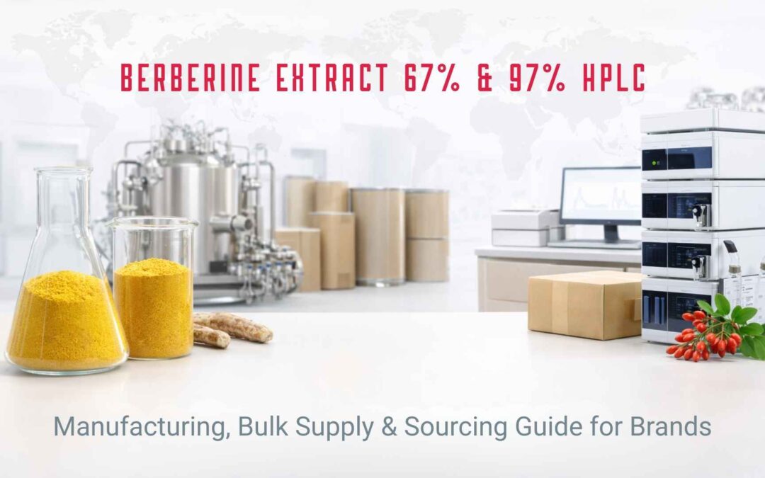 Berberine Extract Manufacturing, Bulk Supply & Sourcing Guide for Brands